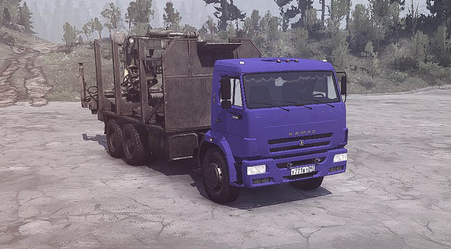 Мод КамАЗ-45143 для MudRunner