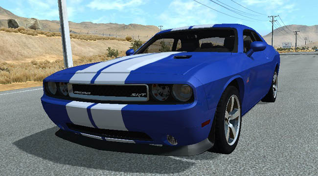 Мод Dodge Challenger SRT8 v1.0 для BeamNG