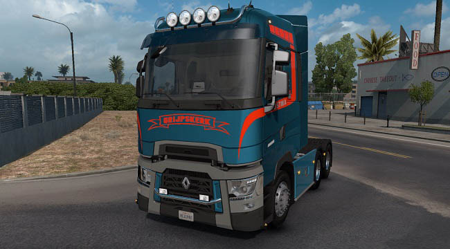 Мод Renault Range T v7.3 для ATS (1.31-1.32)