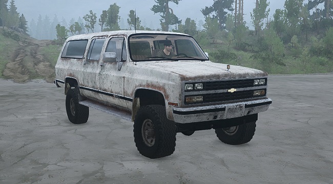 Мод Chevrolet Suburban 1989 v1.0 для Spintires: MudRunner