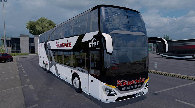 Мод автобус Setra 531 DT для ETS 2 (1.31-1.32)
