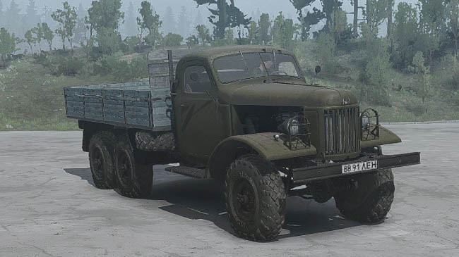 Мод грузовик Зил-157 v1.0 для ST: MudRunner